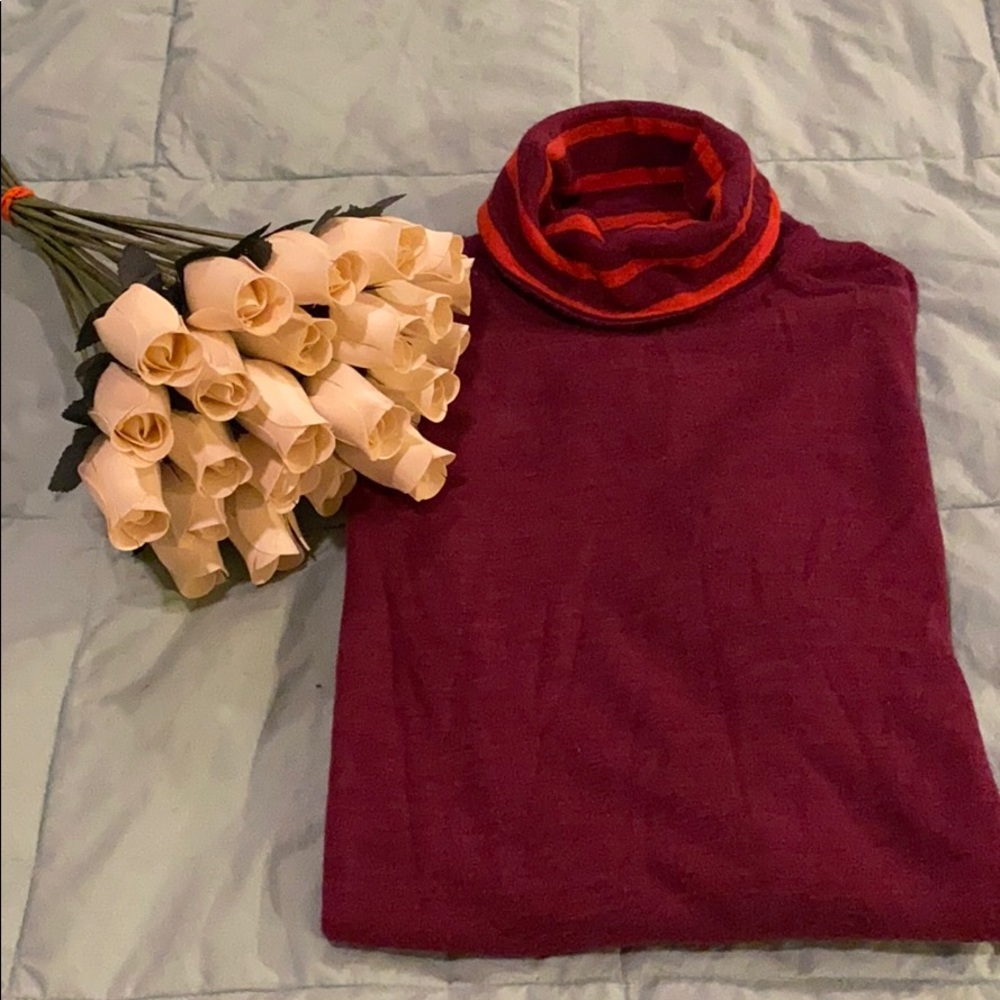 Smart wool turtleneck🌹